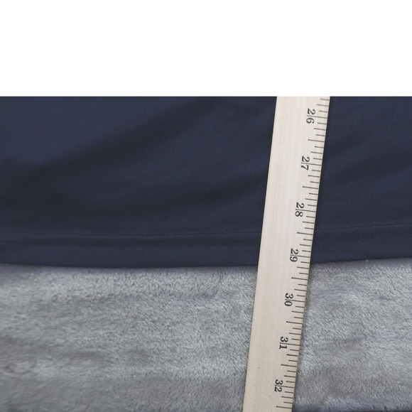 Under Armour Men's St Johns Jesuit Titans HeatGear T-Shirt Navy Blue L Loose Fit - Picture 7 of 7